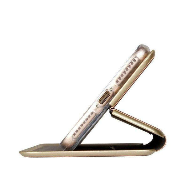 Planet Gates Gray / For iphone 7 iPhone 7 Case Luxury Brand Flip Cover Coque iphone 8 Phone Case For Funda iphone 7 8 Case Leather Wallet Bag