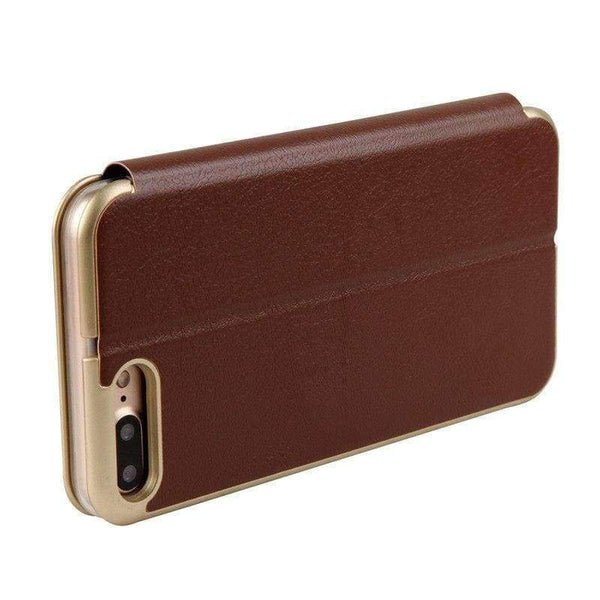 Planet Gates Gray / For iphone 7 iPhone 7 Case Luxury Brand Flip Cover Coque iphone 8 Phone Case For Funda iphone 7 8 Case Leather Wallet Bag