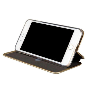 Planet Gates Gray / For iphone 7 iPhone 7 Case Luxury Brand Flip Cover Coque iphone 8 Phone Case For Funda iphone 7 8 Case Leather Wallet Bag