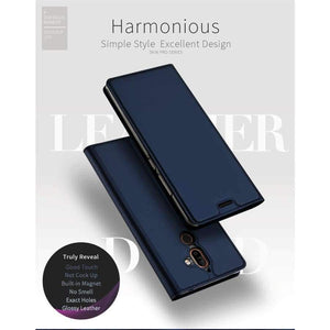 Planet Gates Gray / For Nokia 7 Plus Nokia 7 Plus Luxury Case Luxury PU Leather Kickstand Flip Cover For Nokia7 Plus Phone Cases 6.0"Inch