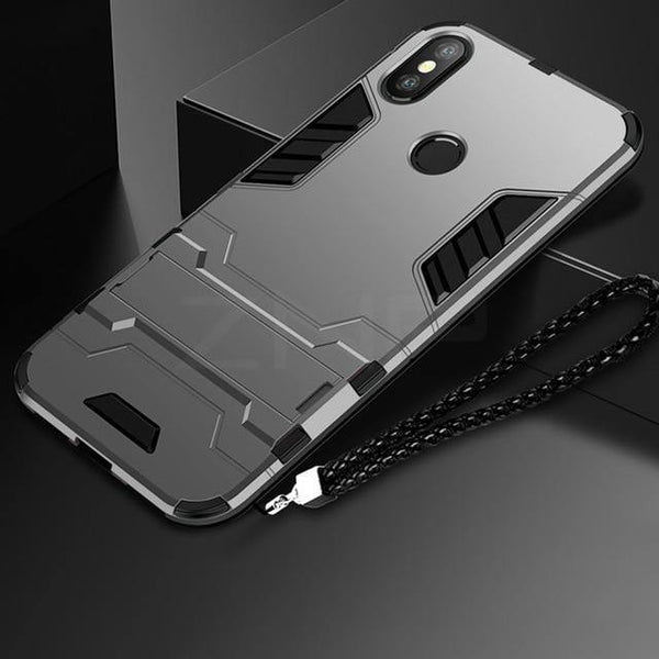 Planet Gates Gray / For Redmi 5 ZNP Full Shockproof Armor Phone Case For Xiaomi Redmi 5 Plus Note 5 6 Pro Matte Protective Cover Shell For Redmi 5 Cases Coque