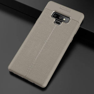 H&A Luxury Leather Pattern Case For Samsung Galaxy S9 S8 Plus S7 Edge Note 9 8 Shockproof TPU Slim Cover S8 S9 Phone Case Capa - Planet Gates