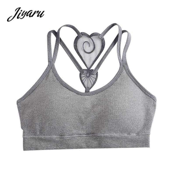 Planet Gates Gray Girls Bra for Kids with Pads Young Teenage Girl Underwear Children Training Sport Bra Wireless Undergarments Clothes Lingerie