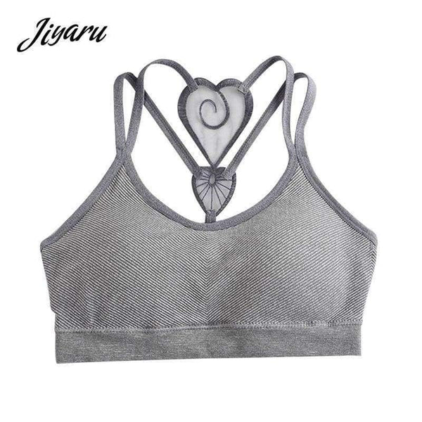 Planet Gates Gray Girls Bra for Kids with Pads Young Teenage Girl Underwear Children Training Sport Bra Wireless Undergarments Clothes Lingerie