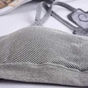 Planet Gates Gray Girls Bra for Kids with Pads Young Teenage Girl Underwear Children Training Sport Bra Wireless Undergarments Clothes Lingerie