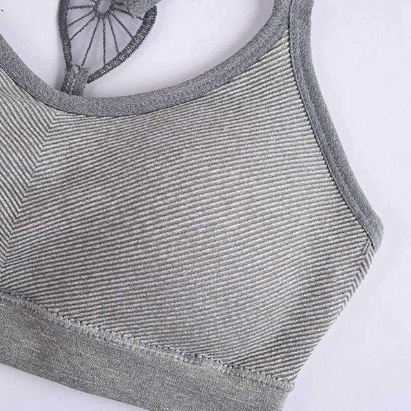 Planet Gates Gray Girls Bra for Kids with Pads Young Teenage Girl Underwear Children Training Sport Bra Wireless Undergarments Clothes Lingerie