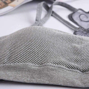 Planet Gates Gray Girls Bra for Kids with Pads Young Teenage Girl Underwear Children Training Sport Bra Wireless Undergarments Clothes Lingerie