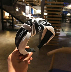 Fashion Wide Side Knot Hairband For Women  Turban Hair Accessories Knot Hair Band High Quality Hair Hoop