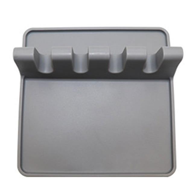 Kitchen Cooking Utensil Holder Silicone Utensil Rest Spoon Rest Utensil Spatula Holder Heat Resistant Cooking Tool Drop Ship