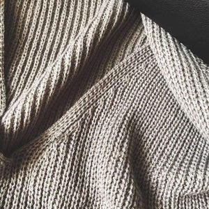 Planet Gates Gray / L Sexy Sweater Women Off Shoulder V Neck Fashion Pullovers Knitwear 2018 Autumn Solid Knitted Sweaters Mujer XL SWA1203