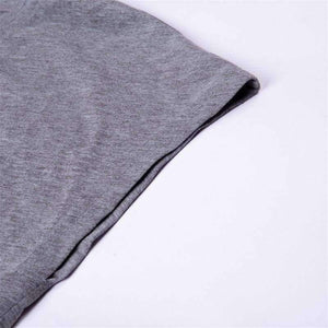 Planet Gates gray / L Two Piece Set Top And Pants 2 Piece Set Women Shorts Crop Top Autumn Sets Round Neck Two Piece Outfits Sets Women 2018