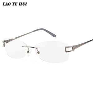 Planet Gates Gray LAO YE HUI Alloy Glasses Frame Men Ultralight Prescription Eyeglasses Women Myopia Optical Frame New Korean Eyewear 1152