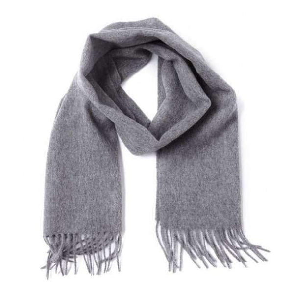 Planet Gates Gray luxury brand Winter scarf 100% wool cashmere shawls bandana women scarf  fashion and wraps gray men scarf poncho pashminas