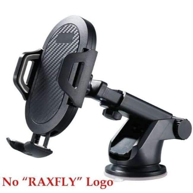 Planet Gates Black Luxury Car Phone Holder For iPhone X XS 8 7 Plus Windshield Car Mount Phone Stand 360 Car Holder For Samsung S9 S8 Note 9