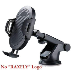 Planet Gates Gray Luxury Car Phone Holder For iPhone X XS 8 7 Plus Windshield Car Mount Phone Stand 360 Car Holder For Samsung S9 S8 Note 9