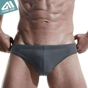 Planet Gates Gray / M Aimpact New Men's Swimwear High Quality Men's Swimming Shorts Men's Beachwear Sport Summer Holiday Surf Mens Swimsuit AQ01