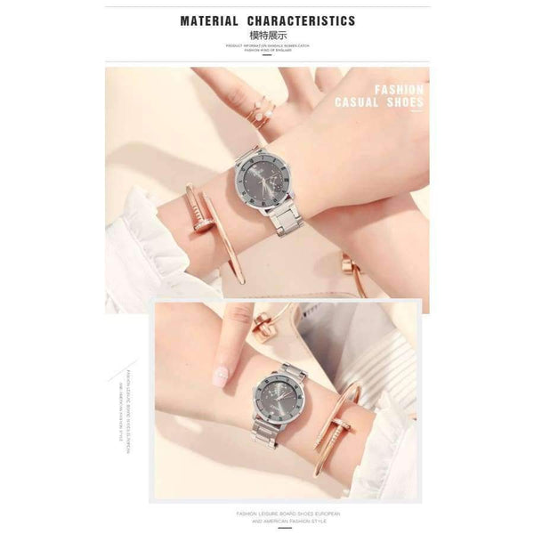 Planet Gates gray man Lovers Watch Men And Women Luxury Watch for Couples Stainless Steel Strap Fashion Calendar Dress Quartz Wristwatches Box Packing