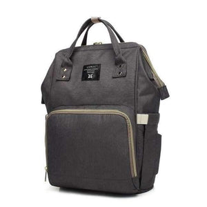 Planet Gates Gray Maternity Nappy Bag Large Capacity Infant Baby Travel Backpack Bottles Storage Nipple Nursing Bags for Baby Care T0567