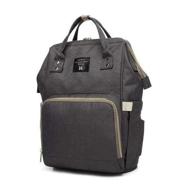 Planet Gates Gray Maternity Nappy Bag Large Capacity Infant Baby Travel Backpack Bottles Storage Nipple Nursing Bags for Baby Care T0567