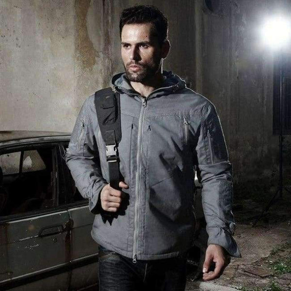 Planet Gates Gray Multicam Camo Tactical Hunting Hoody Jacket CP Ripstop Field Hunting Jakcet CP for Outdoor Hunting Jacket with Hoody