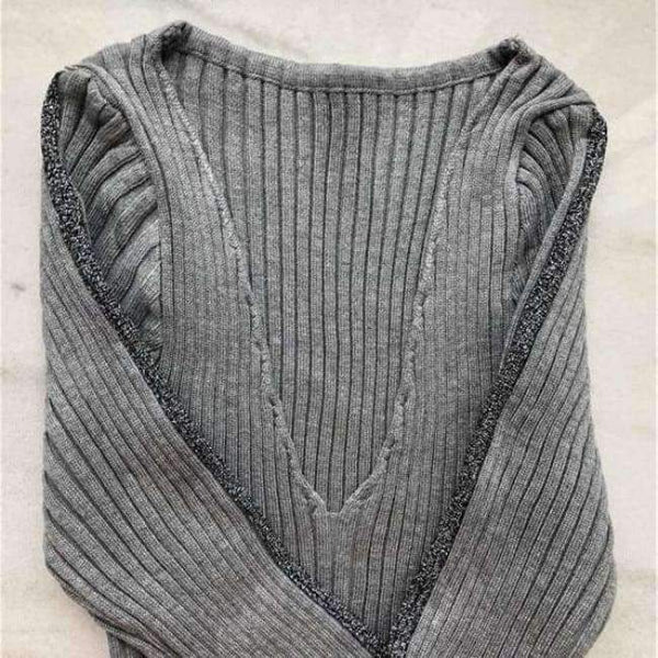 Planet Gates Gray / One Size 2018 ladies dresses Autumn winter short dress jumper Casual stripe sweater knitted bodycon dress Women elegant pullover Vestidos