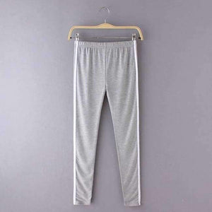 Planet Gates Gray / One Size Women Lady Activewear Sport Legging Summer light grey Pant Autumn Leggins Women leggings for girls fitness legging WXK24475