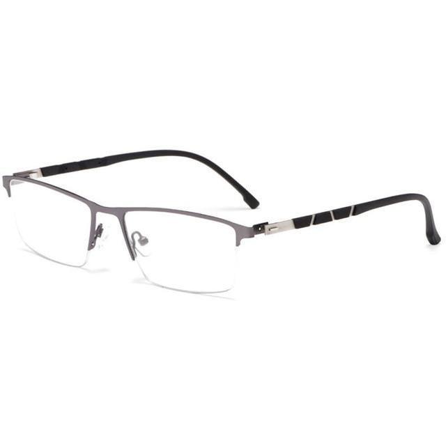 Planet Gates Optical Business Titanium Eyeglasses Frame For Men Eyewear Semi-Rimless Glasses with 4 Optional Colors