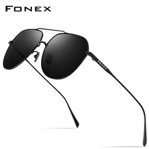 Planet Gates Gray / Other Titanium Polarized Sunglasses Men Brand Design Square Sun Glasses for Men 2019 New Driving Outdoor UV400 Shades 8506