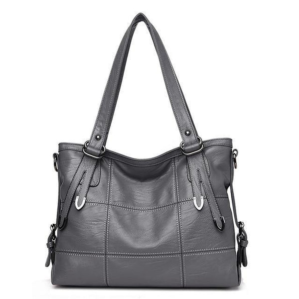 Planet Gates GRAY / Russian Federation Leather Luxury Handbags Women Bags Designer Hand Bags For Women 2018 Casual Tote Bolsa Feminina Sac A Main Femme