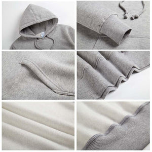 Planet Gates gray / S Autumn and winter hoodies men santacruz fashion printing hoodie sweatshirt cotton Long sleeve fleece men's hoodie