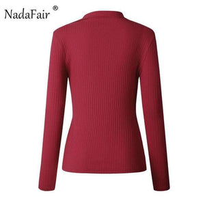 Planet Gates Gray / S Fashion Long Sleeve Casual Sweater Women Autumn Winter Knitted Wrap Pullovers Female Warm Jumpers Basic Sweaters