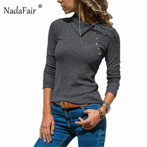 Planet Gates Gray / S Long sleeve neck knitted t shirts women tops female 2018 autumn winter casual slim tees ladies pullover t-shirts