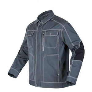 Planet Gates Gray / S Men Workwear Jacket High quality Multi pockets Long-sleeved Work clothes uniforms Male mechanic construction Working Jackets