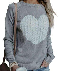 Planet Gates Gray / S Pullover Sweater Women Solid Autumn Woman Sweaters Elegant Fashion Clothes Pull Femme Sueter Mujer Roupas Feminina Tricot