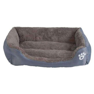 Planet Gates Gray / S S-3XL 9 Colors Paw Pet Sofa Dog Beds Waterproof Bottom Soft Fleece Warm Cat Bed House Petshop Dropshipping cama perro