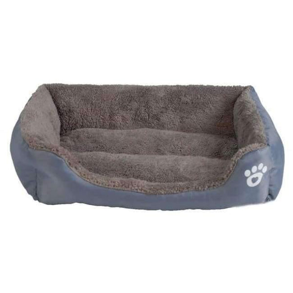 Planet Gates Gray / S S-3XL 9 Colors Paw Pet Sofa Dog Beds Waterproof Bottom Soft Fleece Warm Cat Bed House Petshop Dropshipping cama perro
