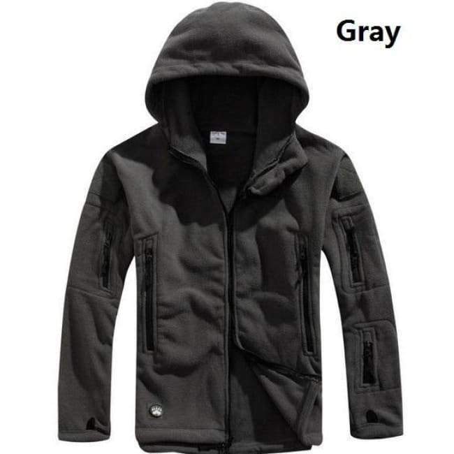 Planet Gates US Military Fleece Tactical Jacket Men Thermal Outdoors Polartec Warm Hooded Coat Militar Softshell Hike Outerwear Army Jackets