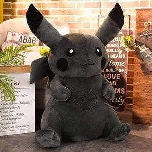 Hiroshi Fujiwara Joint Dark Black Pikachu CHUSIHAI Pikachu Cartoon Plush Toy Doll Doll
