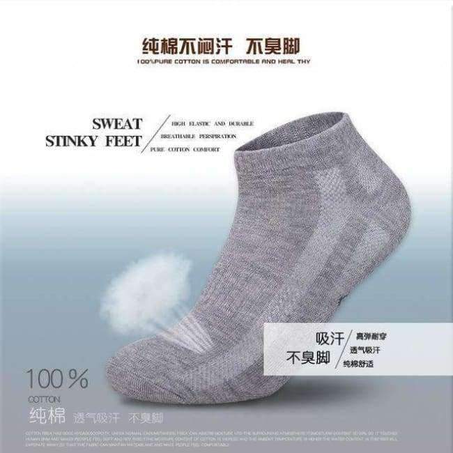 Planet Gates 3 pairs  Cotton socks men's summer thin hosiery, Men's breathable deodorant solid color cotton boat socks