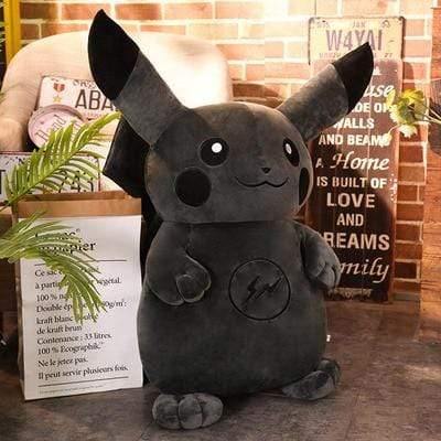 Hiroshi Fujiwara Joint Dark Black Pikachu CHUSIHAI Pikachu Cartoon Plush Toy Doll Doll