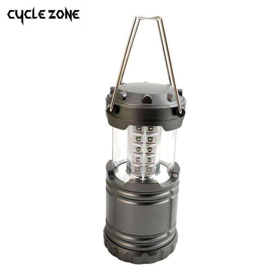 Planet Gates Gray Super Bright Lightweight 30 LED Camping Lantern Outdoor Portable Lights Water Resistant Camping Lighting Lamp