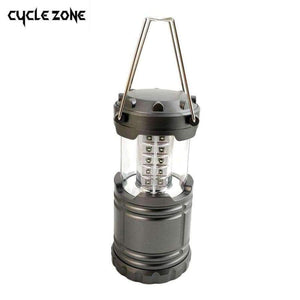 Planet Gates Gray Super Bright Lightweight 30 LED Camping Lantern Outdoor Portable Lights Water Resistant Camping Lighting Lamp