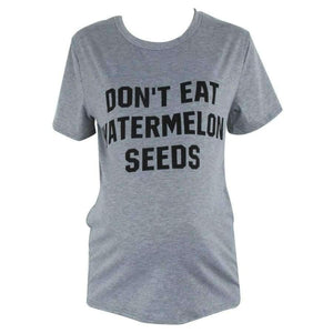 Planet Gates Gray Vest 01 / L Grey White Maternity Vest Clothes Letter Printed Pregnancy Sleeveless Tank Tops Blouse Summer Women  Pregnant Tee