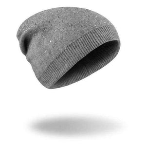 Planet Gates Gray Winter Hats for Women Beanies Hip Hop Caps Slouch Warm Hat Unisex Turban Cap Solid Color Bonnet Hats Ladies Warm Skullies Hats