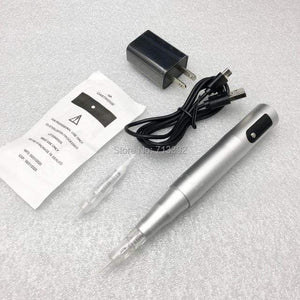 Planet Gates Gray Wireless Import Motor Eyebrow Tattoo Machine  Permanent Makeup Machine Pen For Eyebrow Lips Beauty