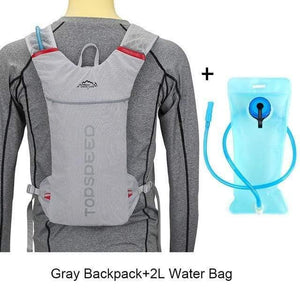 Planet Gates Gray with Water Bag 5L waterproof cycling water Hydration nylon Backpack,Women Men MTB bicycle Sport climbing Backpack ,No Water Bag