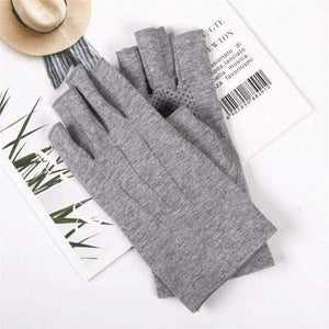 Planet Gates Gray / XL Gloves Semi-Finger Man Woman Spring Summer New Thin Style Non-Slip Driving Half Finger Gloves Unisex SZ109N