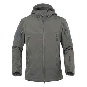 Planet Gates gray / XS Army Camouflage Coat Military Jacket Waterproof Windbreaker Raincoat Hunt Clothes Army  Men Outerwear Jackets And Coats