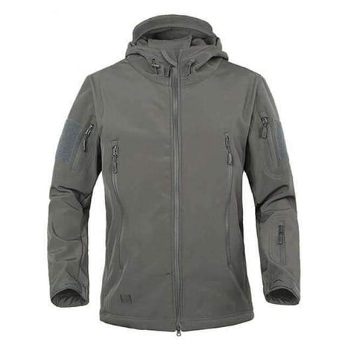 Planet Gates gray / XS Army Camouflage Coat Military Jacket Waterproof Windbreaker Raincoat Hunt Clothes Army  Men Outerwear Jackets And Coats