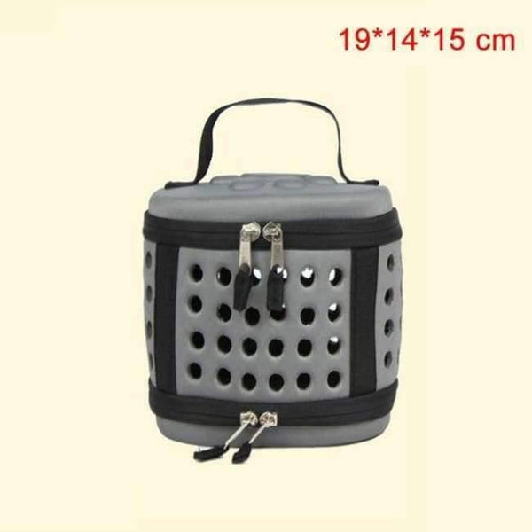 Planet Gates Gray  XS / As  Picture Portable Travel Pet Bag Outdoor Puppy Dog Cat Carrier Bags Shoulder Package Handbag Foldable EVA Material Soft Pets Dog Bag